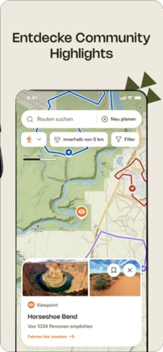 komoot - Wandern und Radfahren Smartphone-Screenshot8