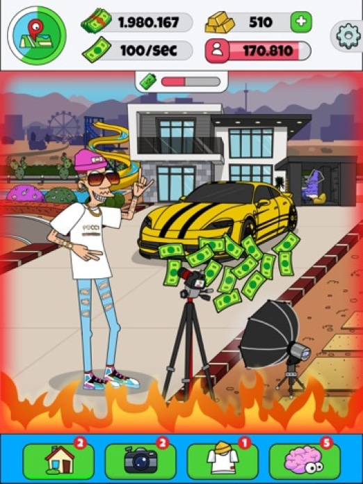 Lamar - Müßiger Vlogger Tablet-Screenshot2