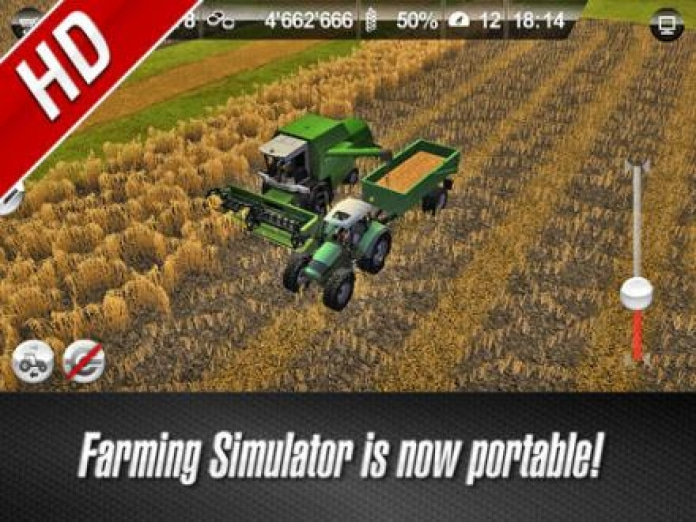Landwirtschafts-Simulator 2012 Smartphone-Screenshot