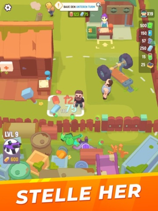 Last Stronghold: Überleben Tablet-Screenshot5