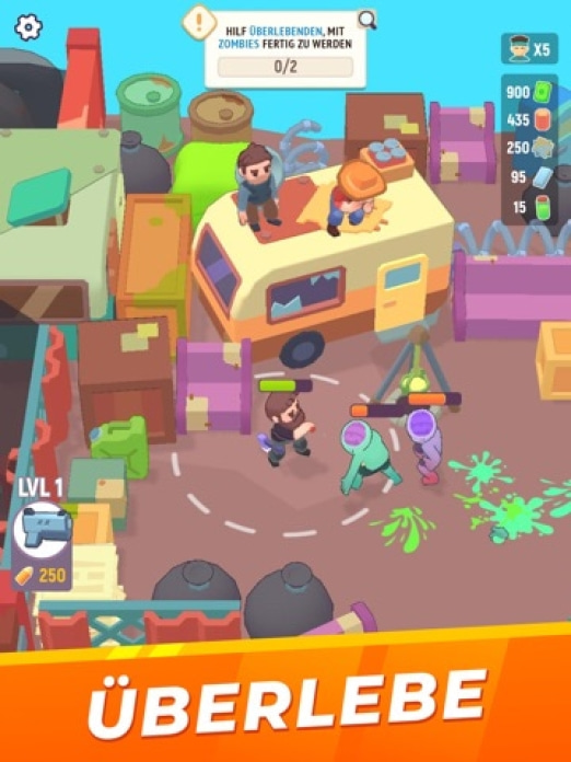 Last Stronghold: Überleben Tablet-Screenshot