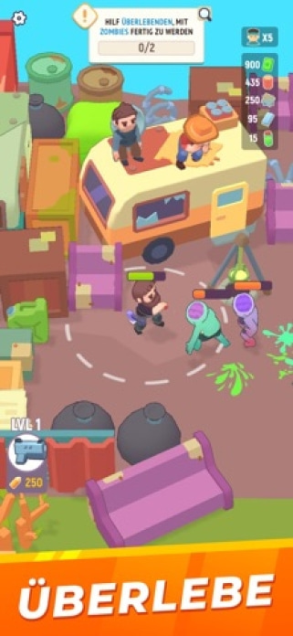 Last Stronghold: Überleben Smartphone-Screenshot