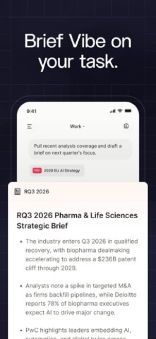 Vibe by Mistral (ex-Le Chat) Smartphone-Screenshot2