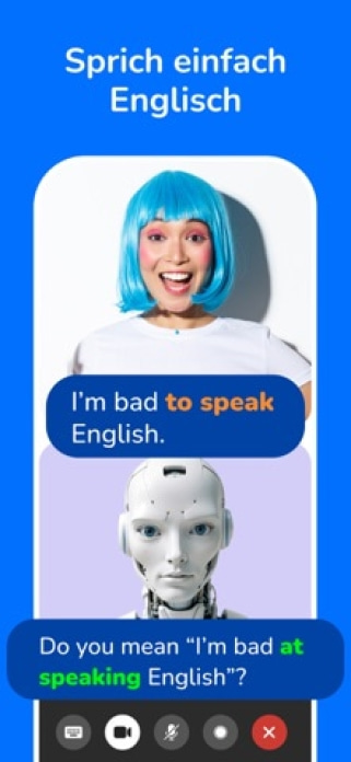 Learna: Englisch sprechen Smartphone-Screenshot2