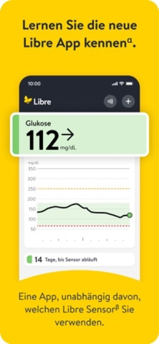 Libre von Abbott - DE Smartphone-Screenshot