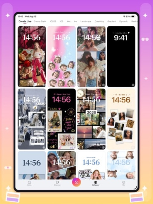 Licowa -Photobooth & Wallpaper Tablet-Screenshot3
