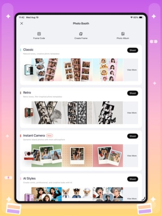 Licowa -Photobooth & Wallpaper Tablet-Screenshot4