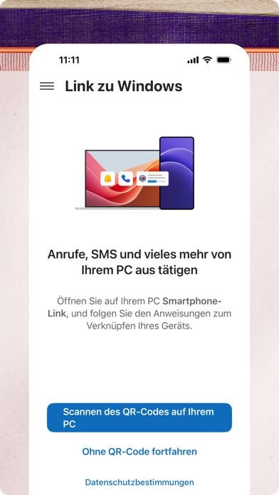 Link zu Windows Smartphone-Screenshot2