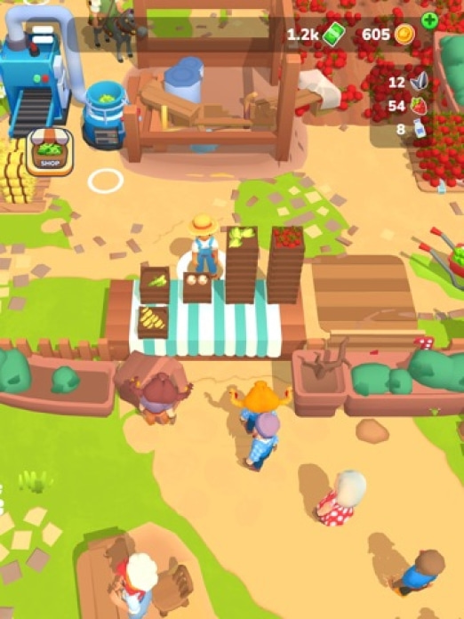 Little Farm Story: Idle Tycoon Tablet-Screenshot4