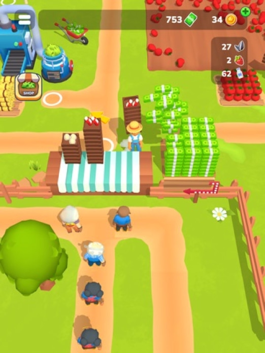 Little Farm Story: Idle Tycoon Tablet-Screenshot6