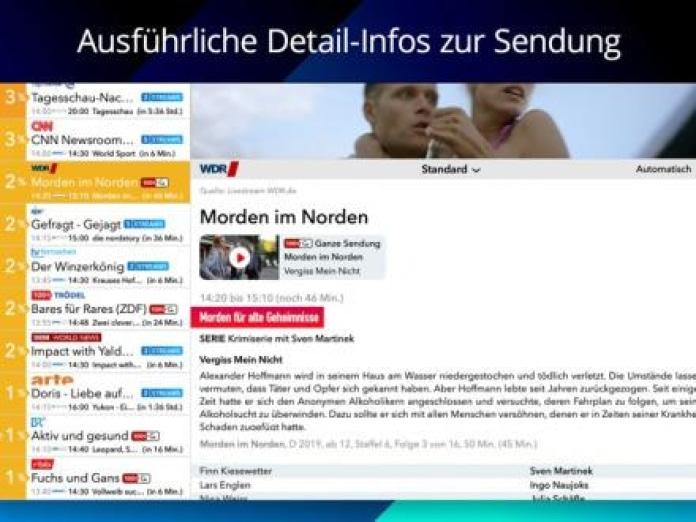 Live TV - IP TV Stream Smartphone-Screenshot