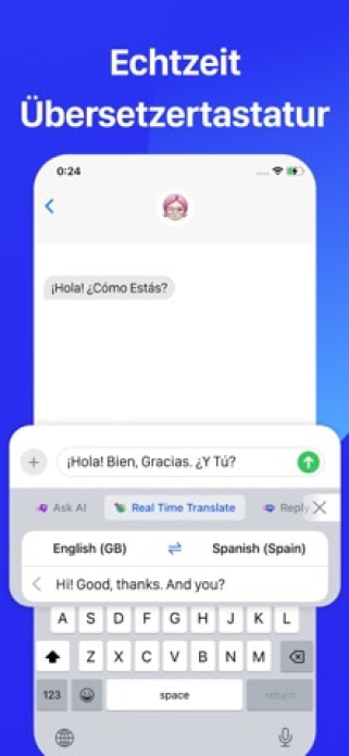 Live &Uuml;bersetzer: KI &Uuml;bersetzen Smartphone-Screenshot8
