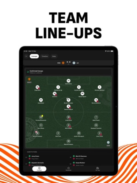 LiveScore Live-Sportergebnisse Tablet-Screenshot5