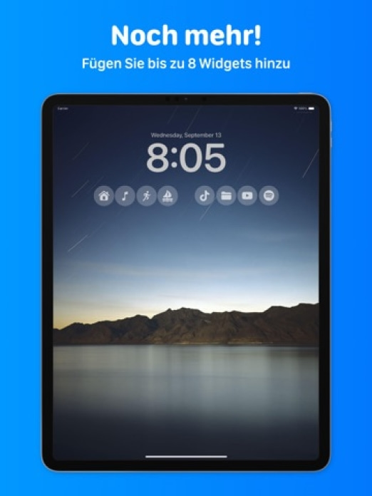 Lock Launcher Widget LockFlow Tablet-Screenshot2