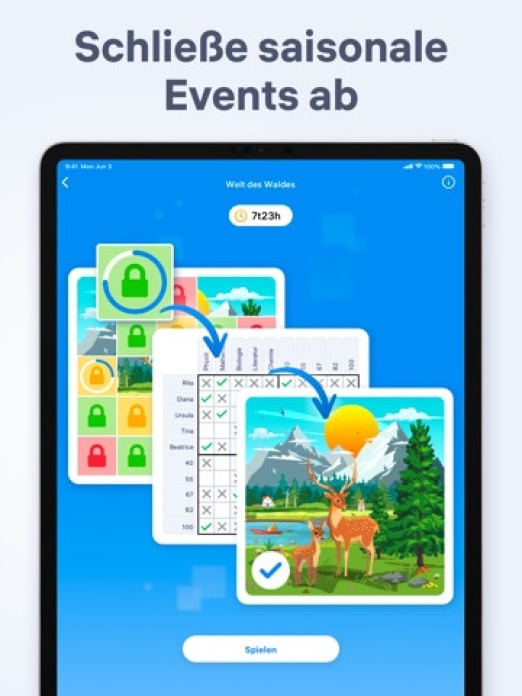 Logik-Spiele - Detektiv-Rätsel Tablet-Screenshot4