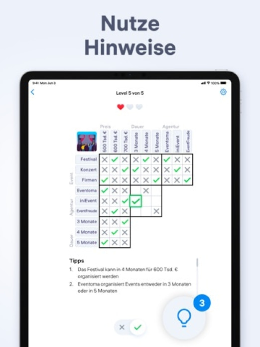 Logik-Spiele - Detektiv-Rätsel Tablet-Screenshot6