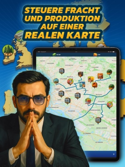 Logistics Empire Truck Manager Tablet-Screenshot2