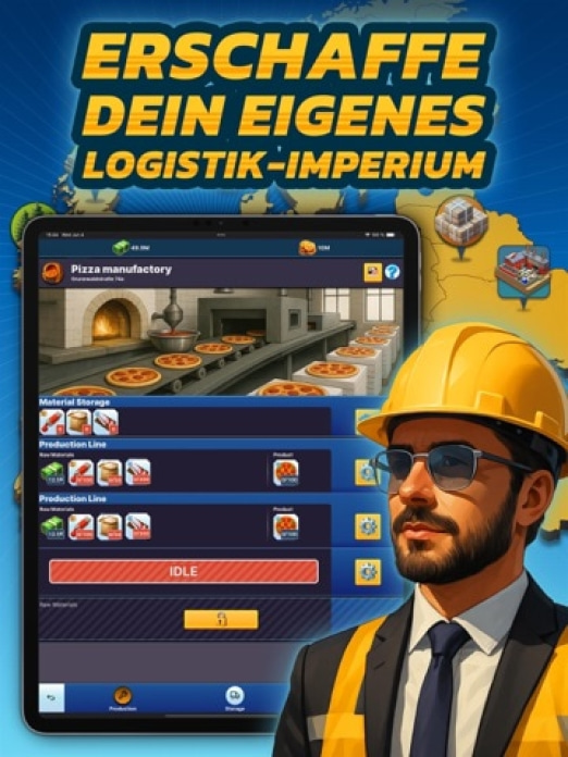 Logistics Empire Truck Manager Tablet-Screenshot3