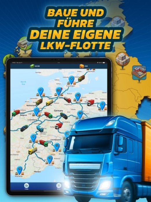 Logistics Empire Truck Manager Tablet-Screenshot4