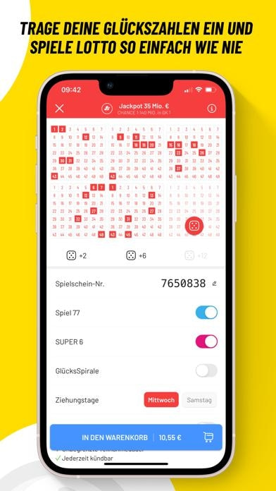 Lotto Scanner & Eurojackpot Smartphone-Screenshot4