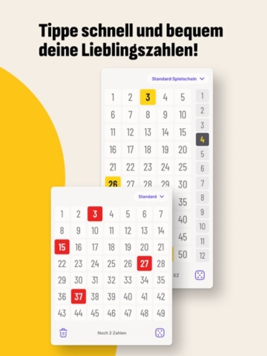 LOTTO & Eurojackpot spielen Tablet-Screenshot2