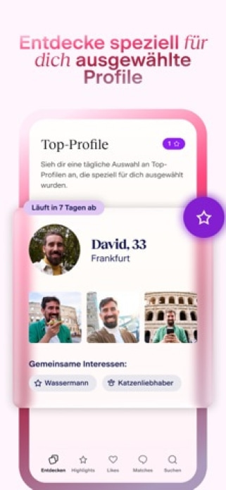 LoveScout24 &ndash; Dating App Smartphone-Screenshot8