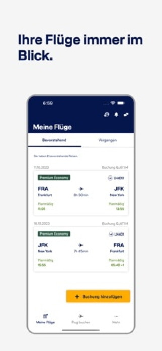 Lufthansa Smartphone-Screenshot5