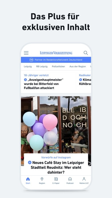 LVZ - Nachrichten und Podcast Smartphone-Screenshot10