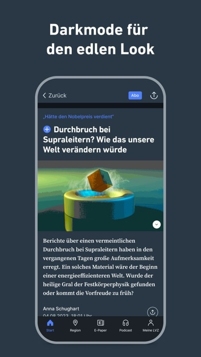 LVZ - Nachrichten und Podcast Smartphone-Screenshot9