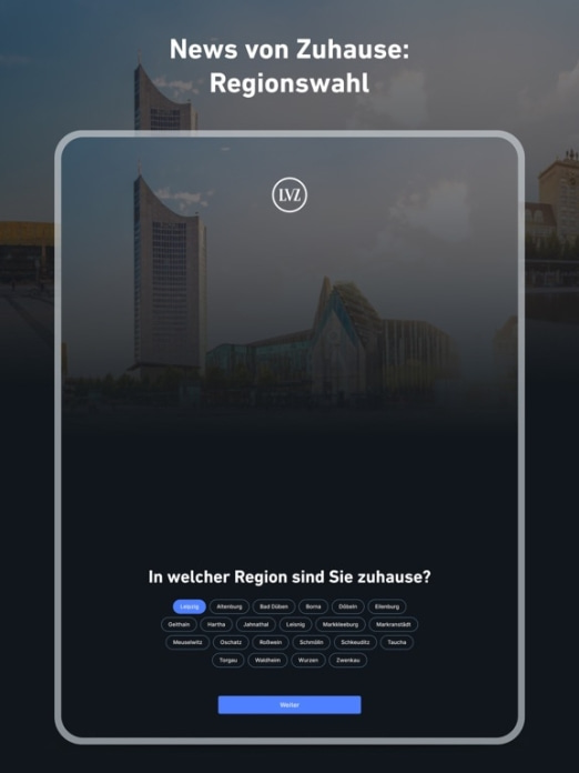 LVZ - Nachrichten und Podcast Tablet-Screenshot5