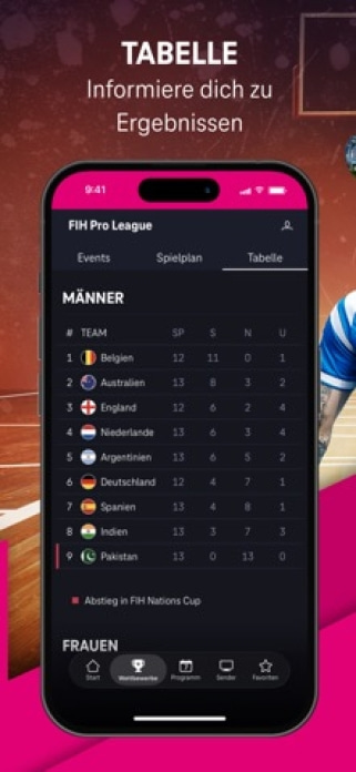 MagentaSport - Dein Live-Sport Smartphone-Screenshot7