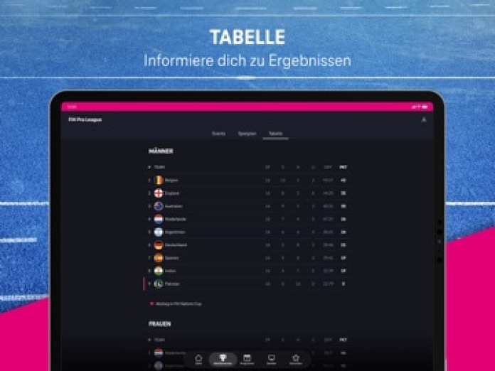 MagentaSport - Dein Live-Sport Tablet-Screenshot7