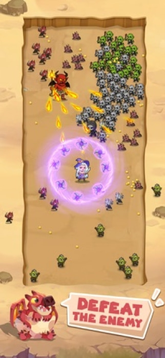 Magic War: Flick&Kill Smartphone-Screenshot3