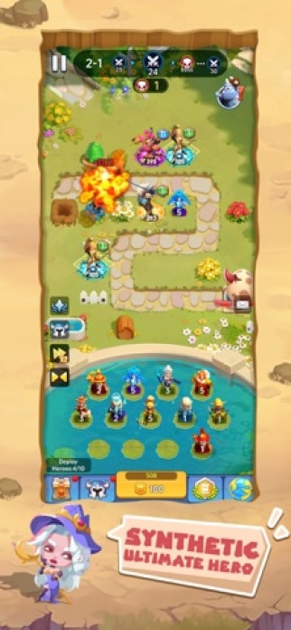Magic War: Flick&Kill Smartphone-Screenshot5