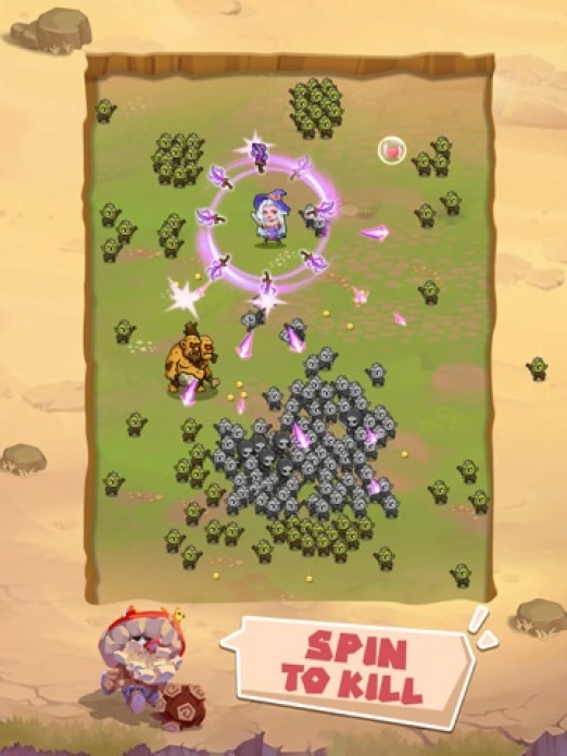 Magic War: Flick&Kill Tablet-Screenshot2