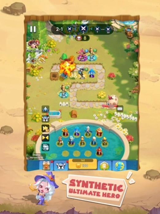 Magic War: Flick&Kill Tablet-Screenshot5