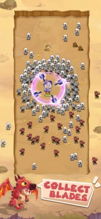 Magic War: Flick&Kill Smartphone-Screenshot