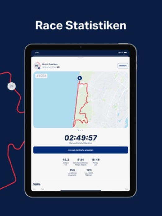 Mainova Frankfurt Marathon Tablet-Screenshot4