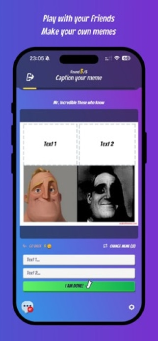 Make it Meme - Party Game Smartphone-Screenshot