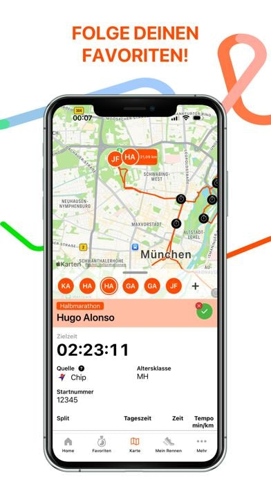 MARATHON MÜNCHEN Smartphone-Screenshot5