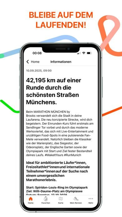 MARATHON M&Uuml;NCHEN Smartphone-Screenshot6