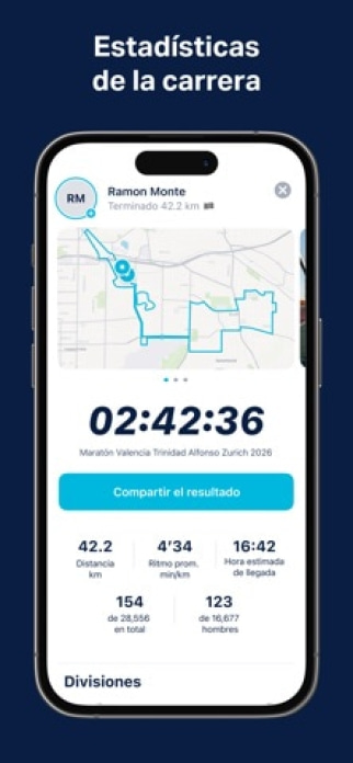 Marat&oacute;n Valencia Smartphone-Screenshot5