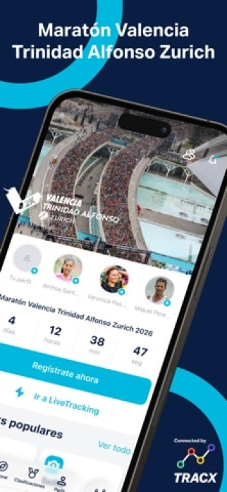 Maratón Valencia Smartphone-Screenshot