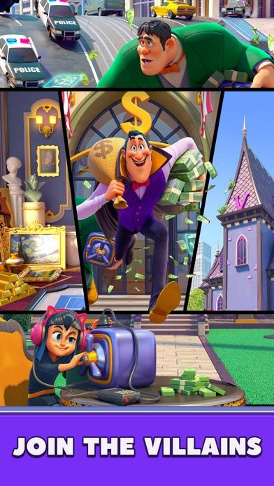 Match Villains Smartphone-Screenshot