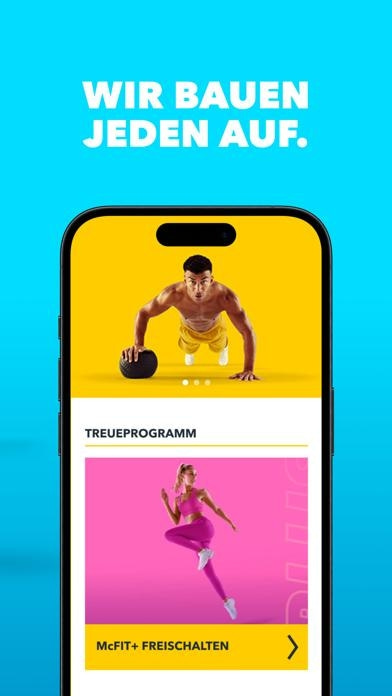 McFIT App Smartphone-Screenshot3