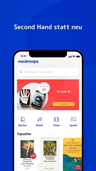 medimops: Bücher & mehr kaufen Smartphone-Screenshot3