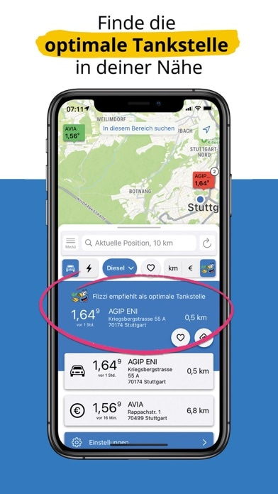 mehr-tanken Smartphone-Screenshot3