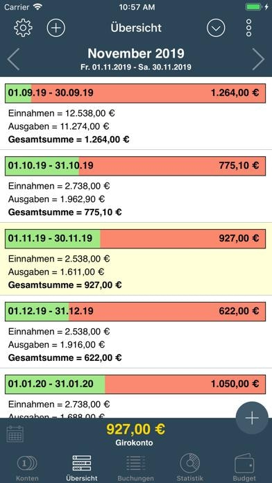 Mein Haushaltsbuch Smartphone-Screenshot2