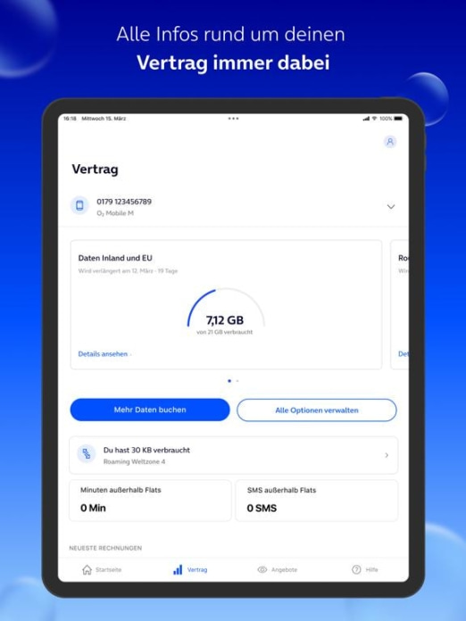 Mein o2 Tablet-Screenshot3
