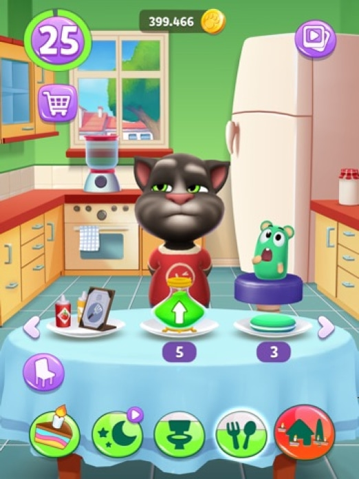 Mein Talking Tom 2 Tablet-Screenshot